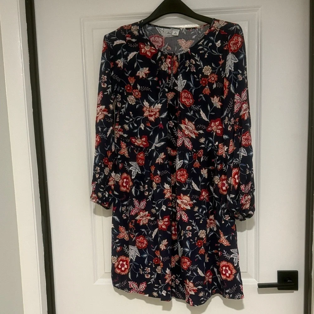 Old Navy | Dresses | Old Navy Floral Long Sleeve Dress Navy Red White | Poshmark Old Navy | Dresses | Old Navy Floral Long Sleeve Dress Navy Red White | Poshmark